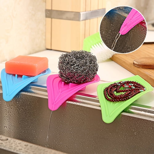 Leaf-Shaped Antiskid Soap Box Holder Simple Sink Sponge Drain Soap Dish Storag` Leaf-Shaped Antiskid Soap Box Holder Simple Sink Sponge Drain Soap Dish Storag`